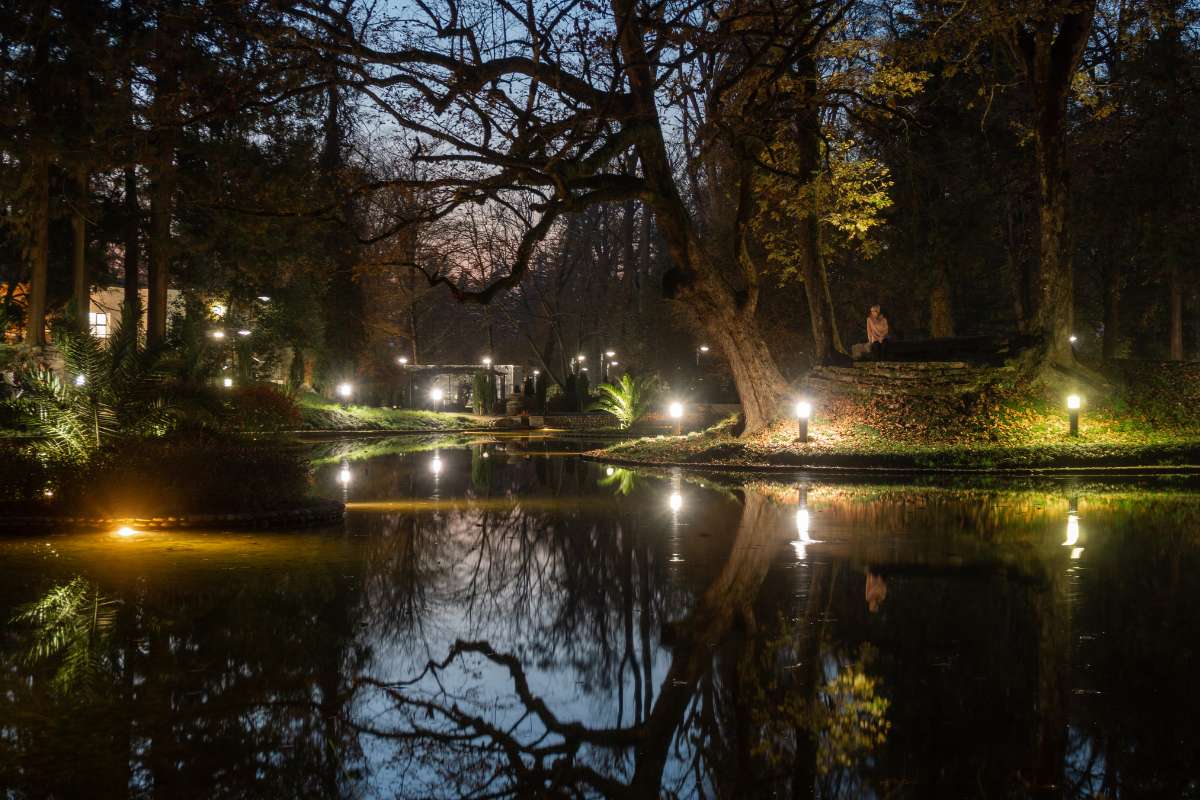 Beleuchtung Landschaftsgestaltung Park