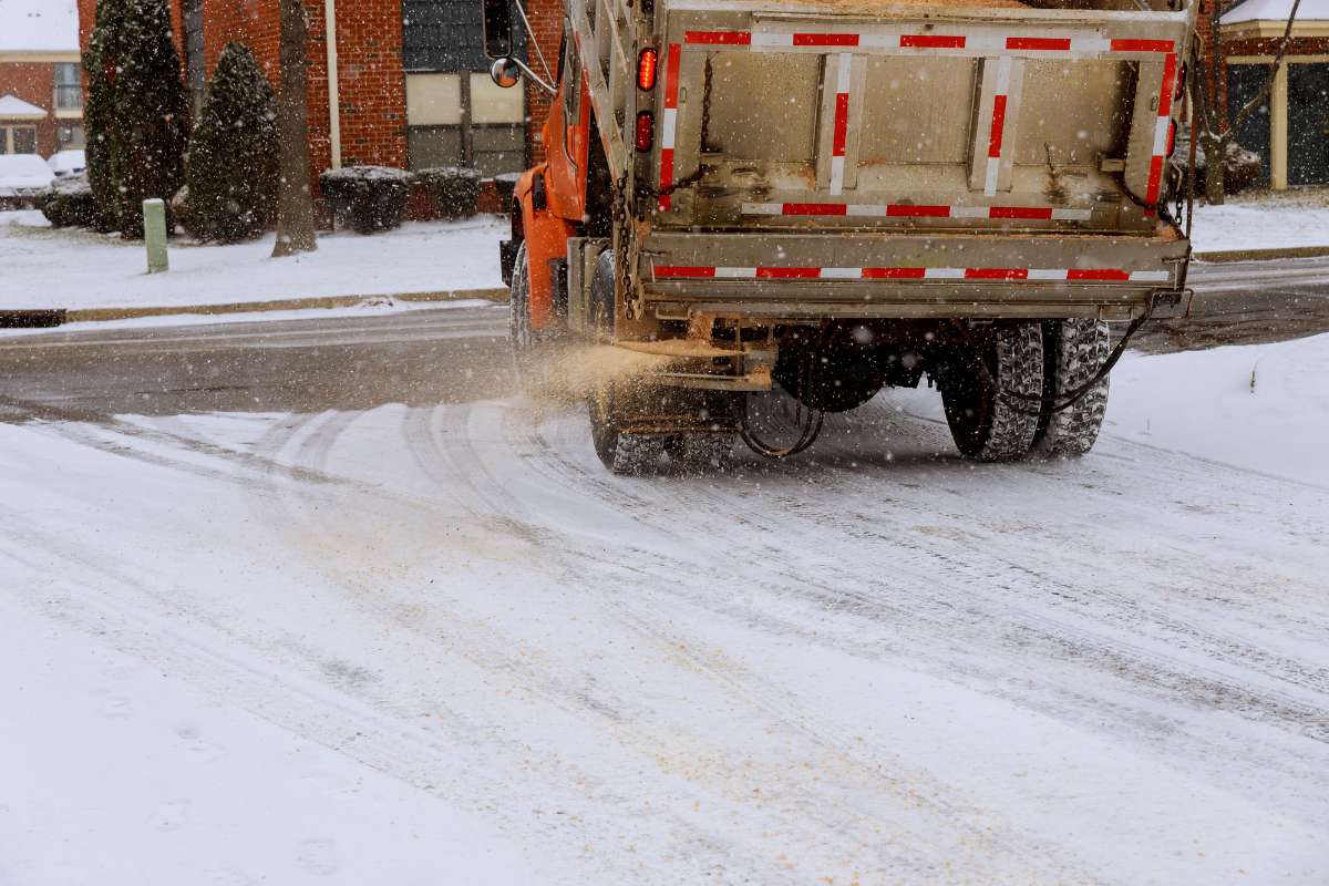 sand statt streusalz winterdienst